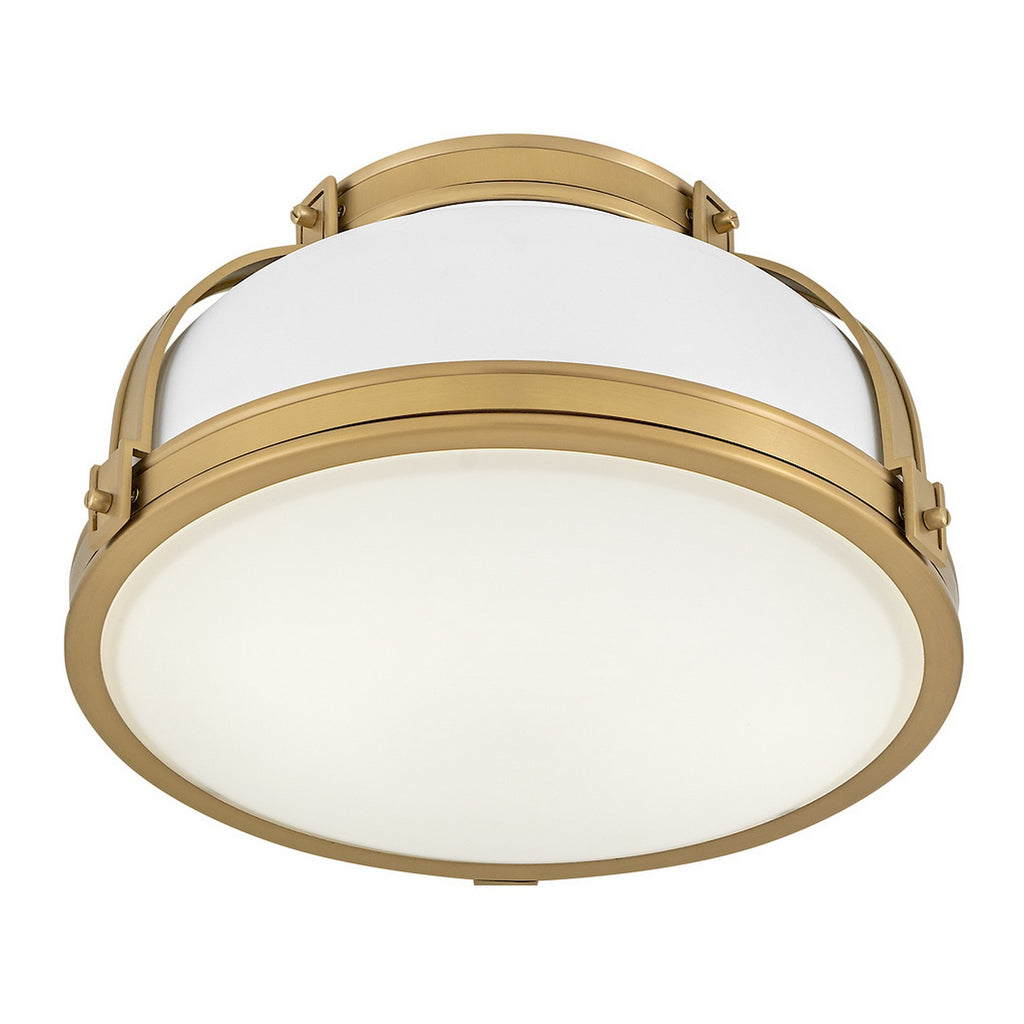 46351BK-LCB Barton 2 Light Industrial Flush Mount | Alternate Image