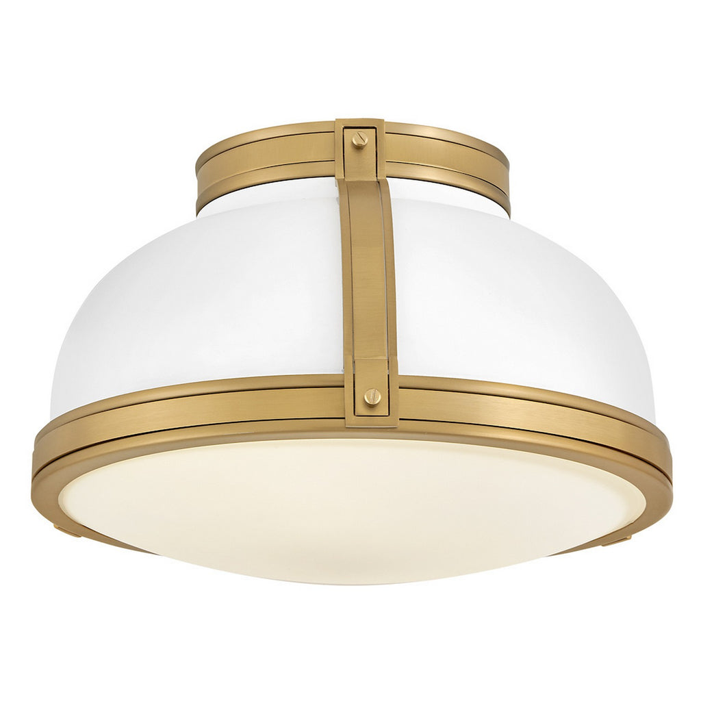 46351BK-LCB Barton 2 Light Industrial Flush Mount | Alternate Image