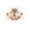 Crystorama Southport 22'' Semi Flush Mount in Sage Rose - Additional View