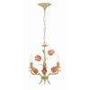 Crystorama Southport 14'' Chandelier in Sage Rose - Additional View