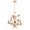 Crystorama Southport 20'' Chandelier in Sage Rose - Additional View