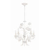 Crystorama Southport 20'' Chandelier in Wet White - Additional View