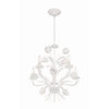 Crystorama Southport 20'' Chandelier in Wet White - Additional View