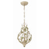 Crystorama Josie 9'' Chandelier in Champagne Green Tea - Additional View