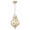 Crystorama Josie 9'' Chandelier in Champagne Green Tea - Additional View