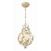 Crystorama Josie 9'' Chandelier in Champagne Green Tea - Additional View