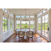 Crystorama Josie 25'' Chandelier in Champagne Green Tea - Lifestyle View