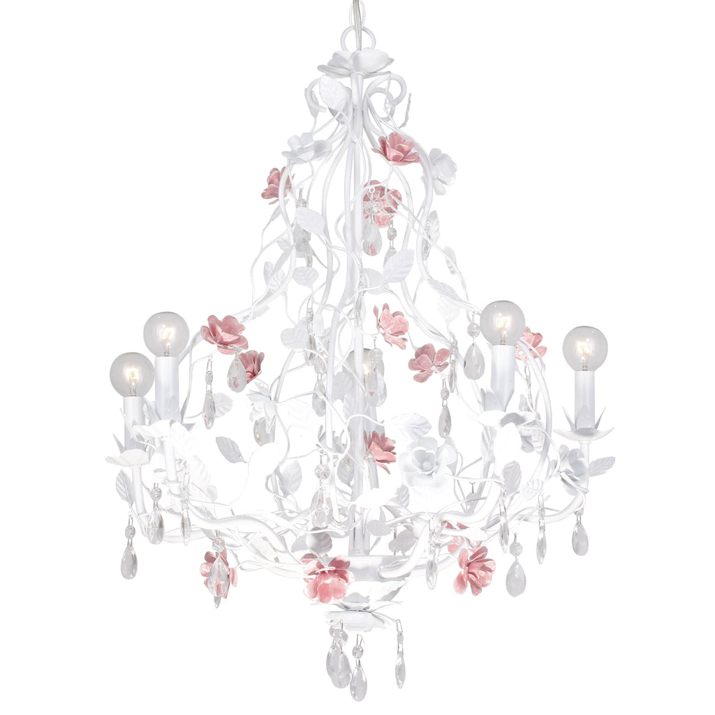 4856-WW Lola 5 Light Chandelier | Alternate Image