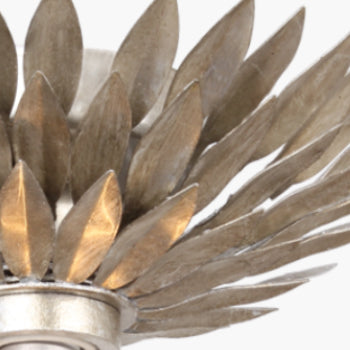 500W-SA Broche 1 Light Sconce | Alternate Image