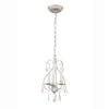 Crystorama Swarovski 10" Chandelier in Olde Silver - Additional View