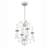 Crystorama Ashton 16'' Chandelier in Olde Silver - Additional View