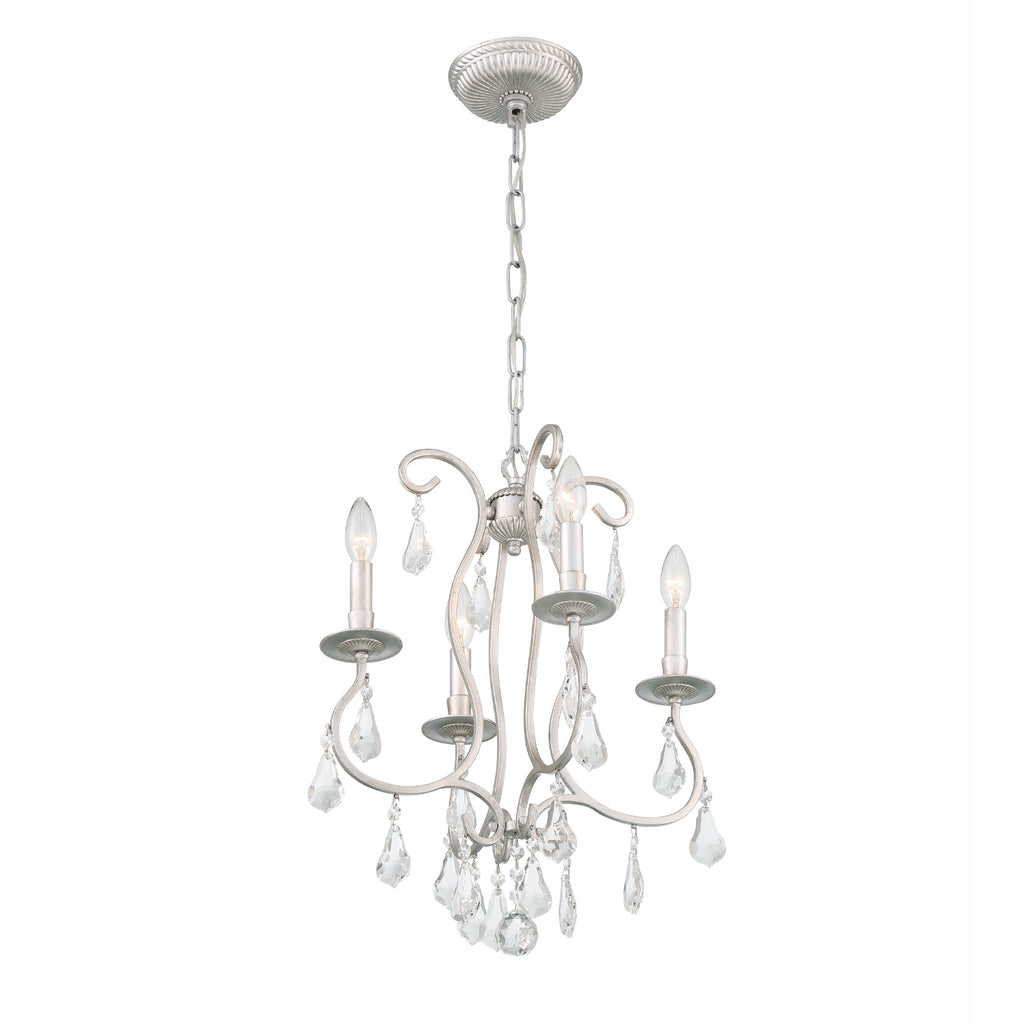 Crystorama Ashton 16'' Chandelier in Olde Silver - Additional View