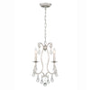 Crystorama Ashton 16'' Chandelier in Olde Silver - Additional View