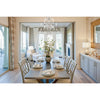 Crystorama Ashton 25.5'' Chandelier in Olde Silver - Lifestyle View