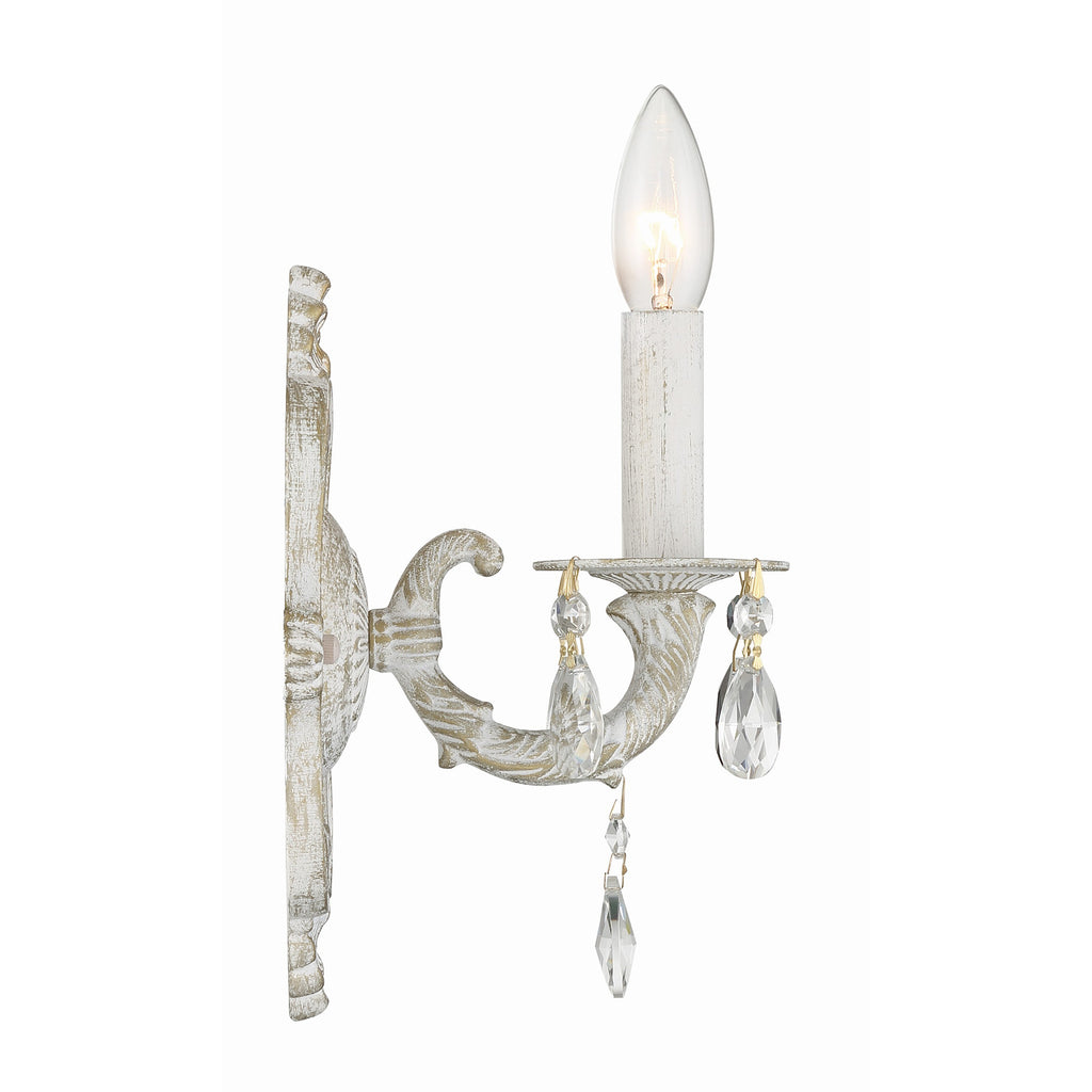 Crystorama Paris Market 6.25'' Sconce in Antique White - Additional View