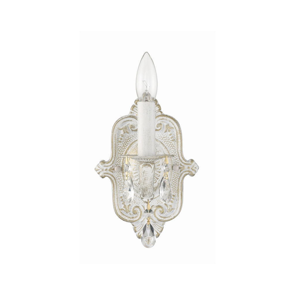 Crystorama Paris Market 6.25'' Sconce in Antique White - Additional View