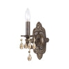 Crystorama Paris Market 6.25'' Sconce in Venetian Bronze - Front View