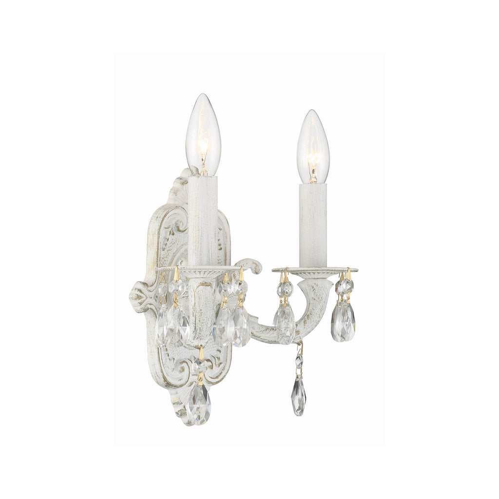 Crystorama Paris Market 10'' Sconce in Antique White - Additional View