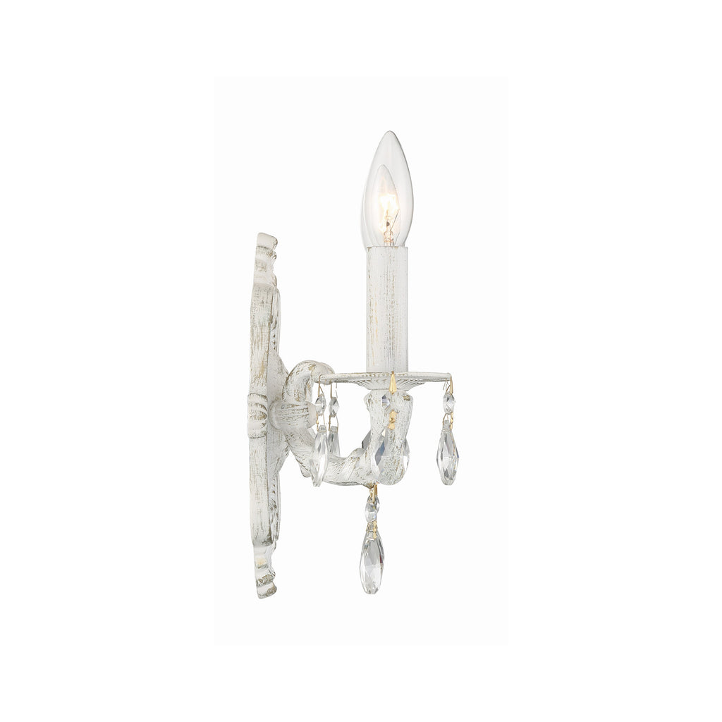 Crystorama Paris Market 10'' Sconce in Antique White - Additional View