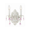 Crystorama Paris Market 10'' Sconce in Antique White - Front View