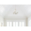 Crystorama Paris Market 13.5'' Chandelier in Antique White - Lifestyle View