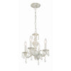 Crystorama Paris Market 13.5'' Chandelier in Antique White - Additional View