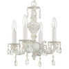 Crystorama Paris Market 13.5'' Chandelier in Antique White - Additional View
