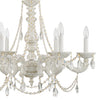 Crystorama Paris Market 28'' Chandelier in Antique White - Additional View