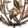 504-EB-GA Broche 4 Light Mini Chandelier | Alternate Image