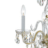 5044-PB-CL-MWP Traditional Crystal 3 Light Mini Chandelier | Alternate Image