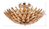 505-GA Broche 4 Light Semi Flush | Dimensions Image