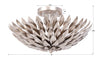 505-SA Broche 4 Light Semi Flush | Dimensions Image