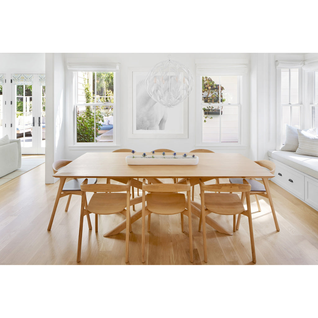 Crystorama Broche 21'' Chandelier in Matte White - Lifestyle View