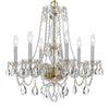 5086-PB-CL-S Traditional Crystal 23'' Chandelier | Alternate Image