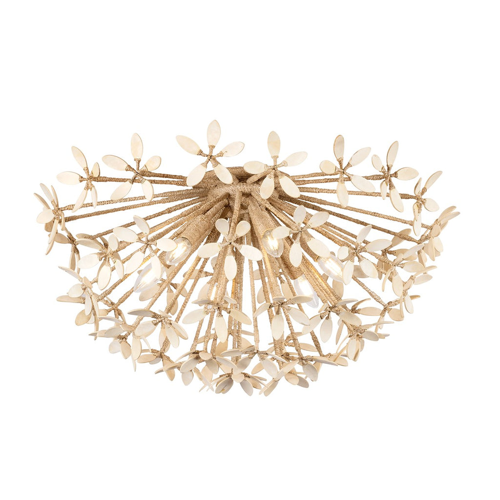 511-06-IYC Corfu 6 Light Semi Flush | Main Image