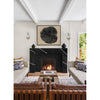 Crystorama Broche 8'' Sconce in Antique Silver - Lifestyle View