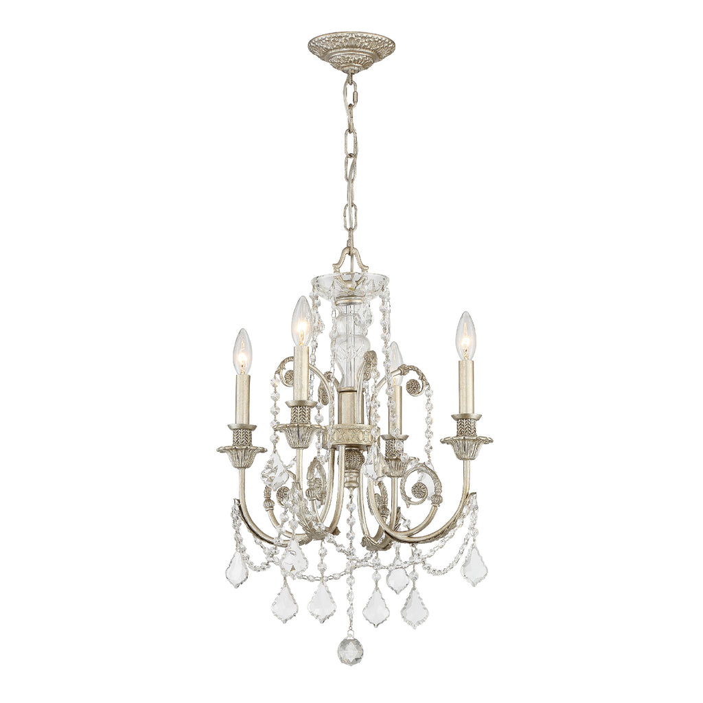 5114-OS-CL-S Regis 4 Light Mini Chandelier | Main Image