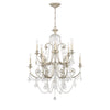 5119-OS-CL-MWP Regis 12 Light Chandelier | Alternate Image