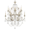 5119-OS-CL-MWP Regis 12 Light Chandelier | Alternate Image