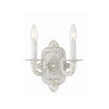 Crystorama Paris Market 10'' Sconce in Antique White - Front View