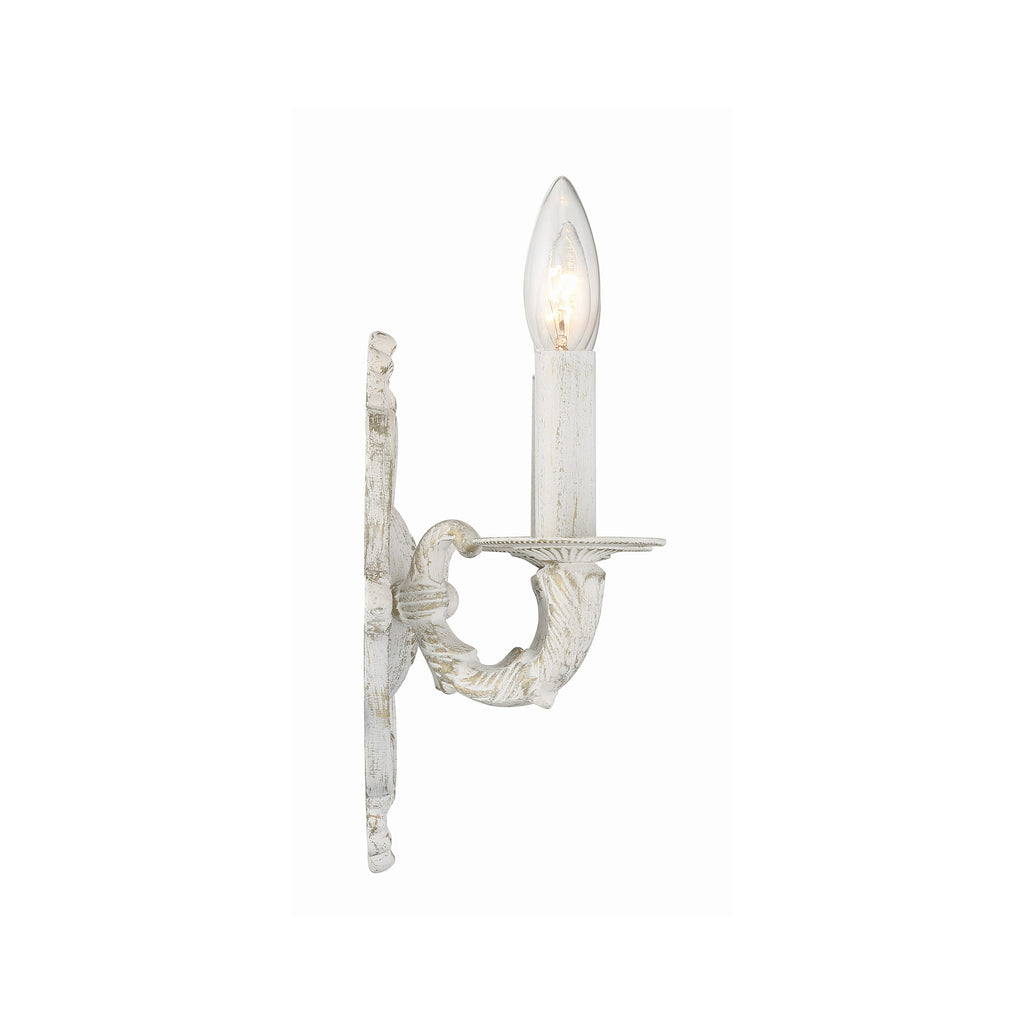 Crystorama Paris Market 10'' Sconce in Antique White - Additional View