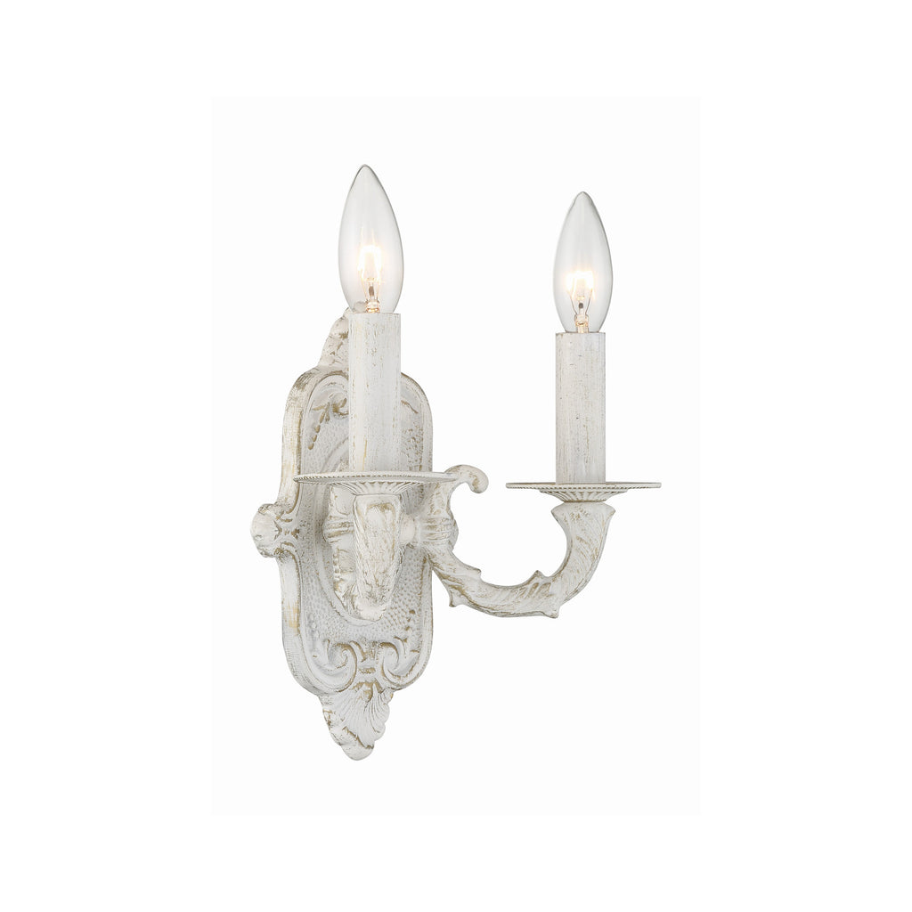 Crystorama Paris Market 10'' Sconce in Antique White - Additional View