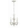 Crystorama Paris Market 13.5'' Chandelier in Antique White - Additional View