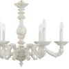 Crystorama Paris Market 28'' Chandelier in Antique White - Additional View