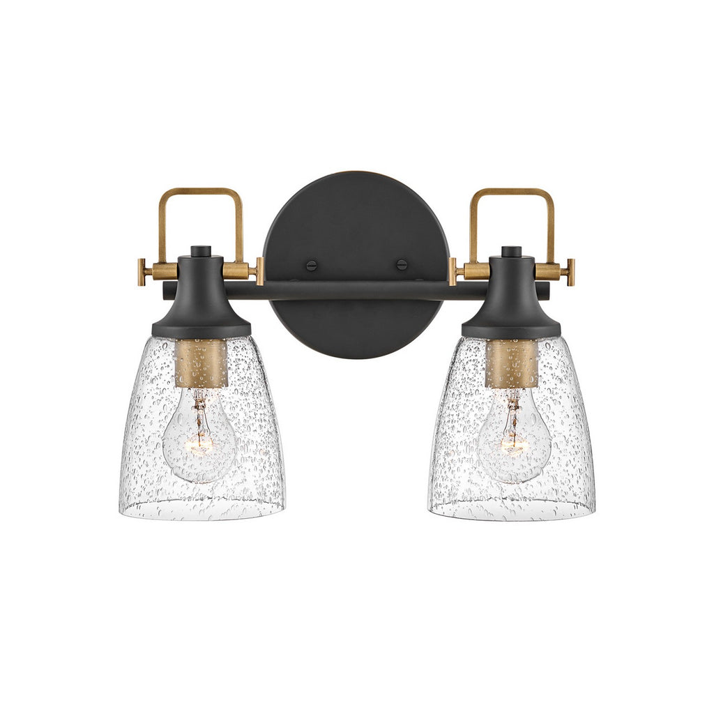 51272BK-CM Easton 2 Light Industrial Bath | Main Image