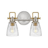 51272BK-CM Easton 2 Light Industrial Bath | Main Image