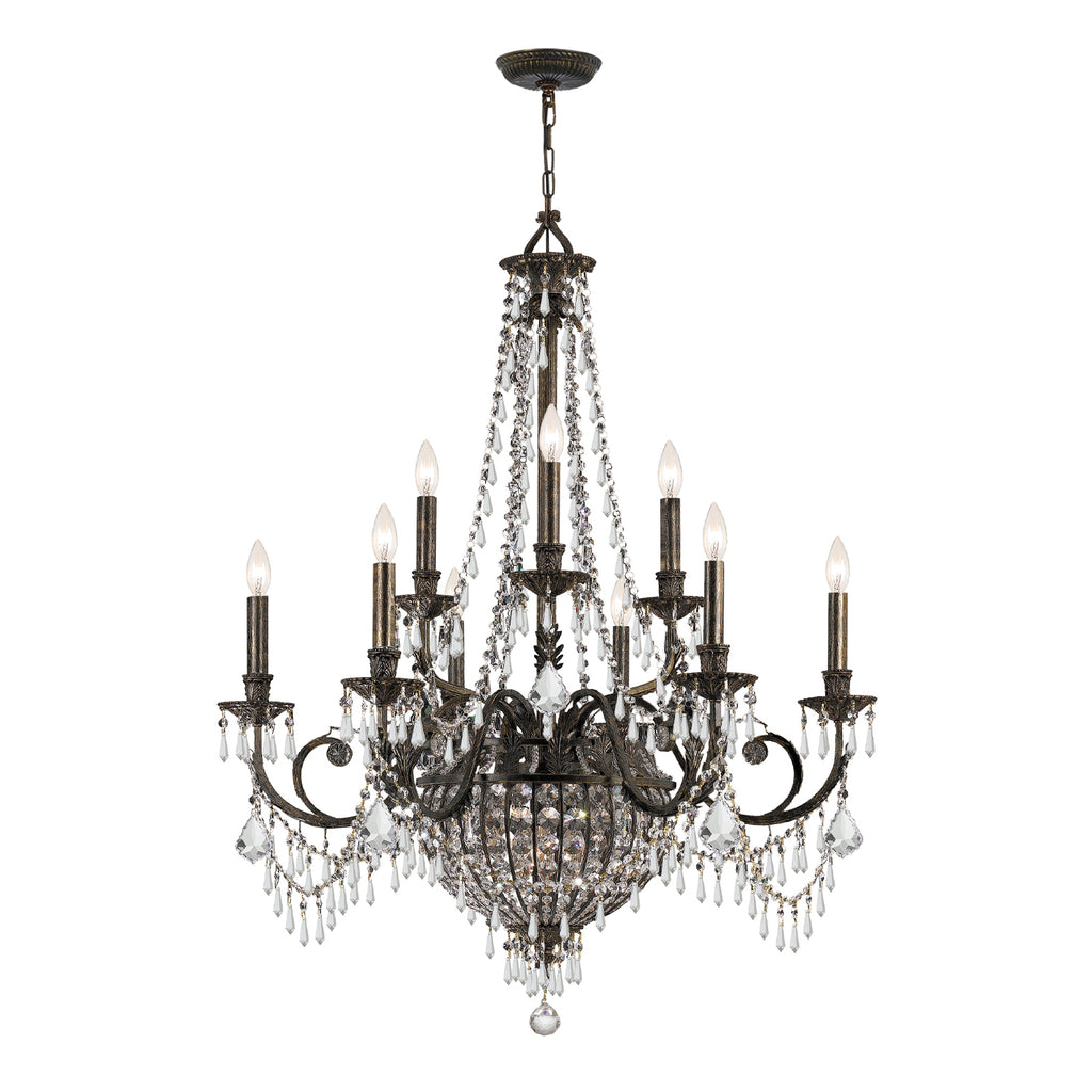 5168-EB-CL-MWP Vanderbilt 12 Light Chandelier | Main Image