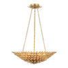 Crystorama-OPEN-BOX Broche 6 Light Chandelier in Antique Gold - Additional View