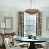 517-GA_ULN Broche 6 Light Chandelier | Lifestyle Image