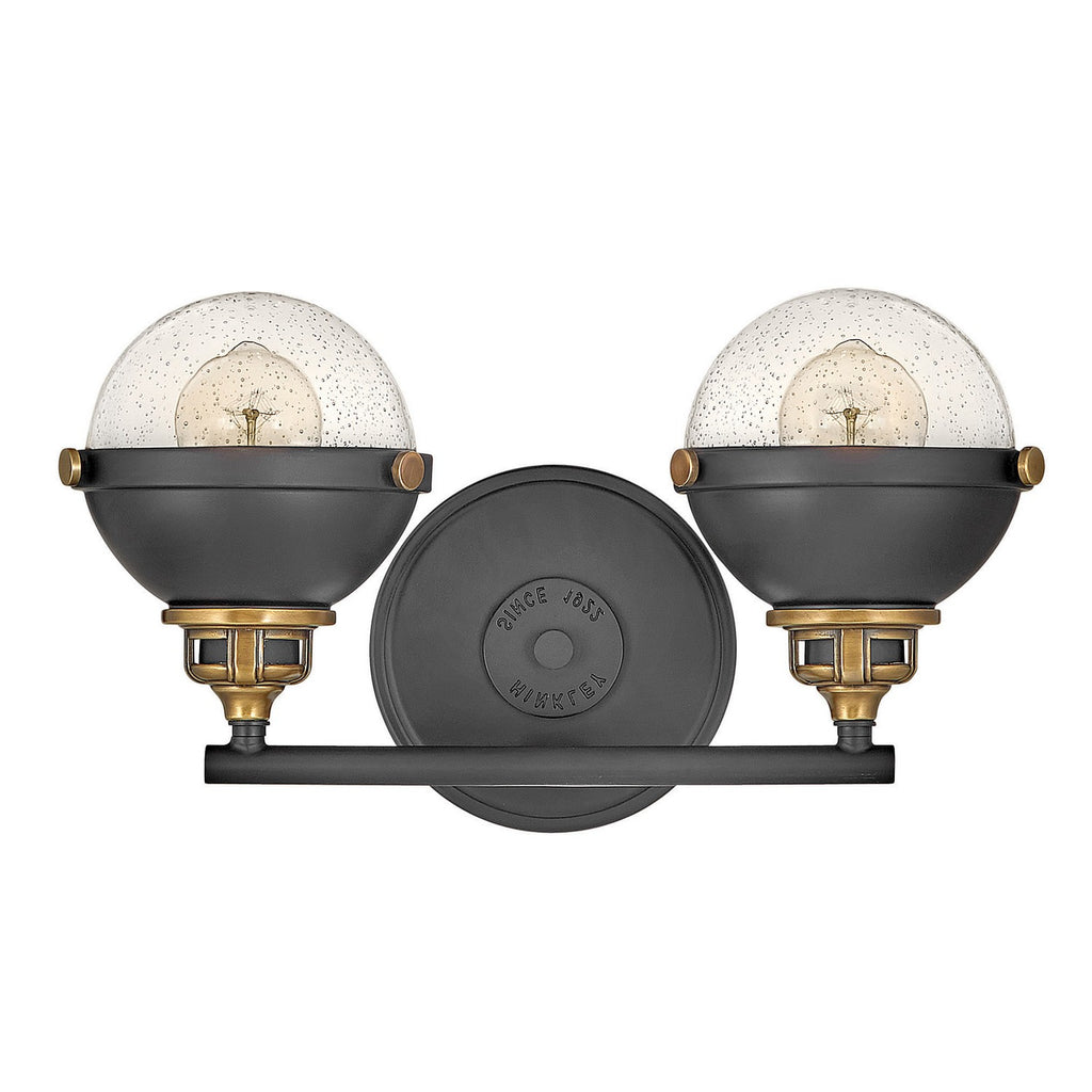 5172BK-CM Fletcher 2 Light Industrial Bath | Alternate Image